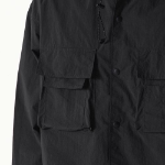 Musinsa Standard City Leisure Ripstop Oversized Cargo Shirt – Black