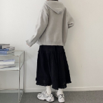 Длинная юбка с оборками, кружевом и текстурой «попкорн»