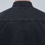 Musinsa Standard Oversized Double Pocket Denim Shirt – Black