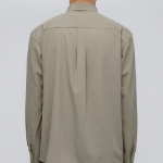 Musinsa Standard Relaxed Fit Silky Shirt – Beige