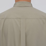 Musinsa Standard Relaxed Fit Silky Shirt – Beige