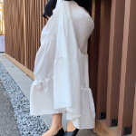 Длинная юбка с воланами и молнией в стиле капкан