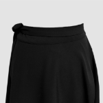 Длинная юбка с запахом