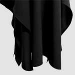 Длинная юбка с запахом