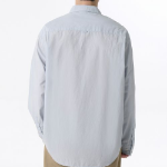 Musinsa Standard Relaxed Micro Seersucker Shirt – Sky Blue