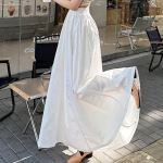 Длинная юбка с эластичным поясом