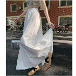 Длинная юбка с эластичным поясом