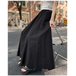 Длинная юбка с эластичным поясом