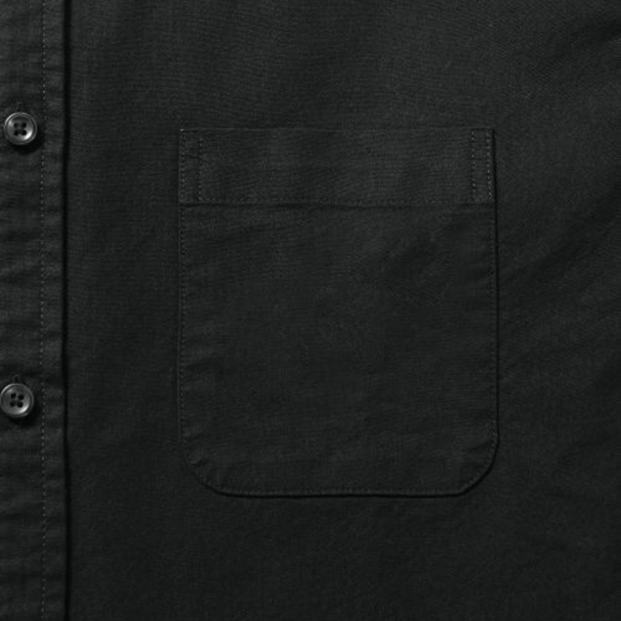 Musinsa Standard Basic Denim Shirt – Black