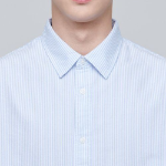 Musinsa Standard Oversized Oxford Short Sleeve Shirt – Blue