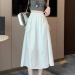 Лёгкая длинная юбка с эластичной талией