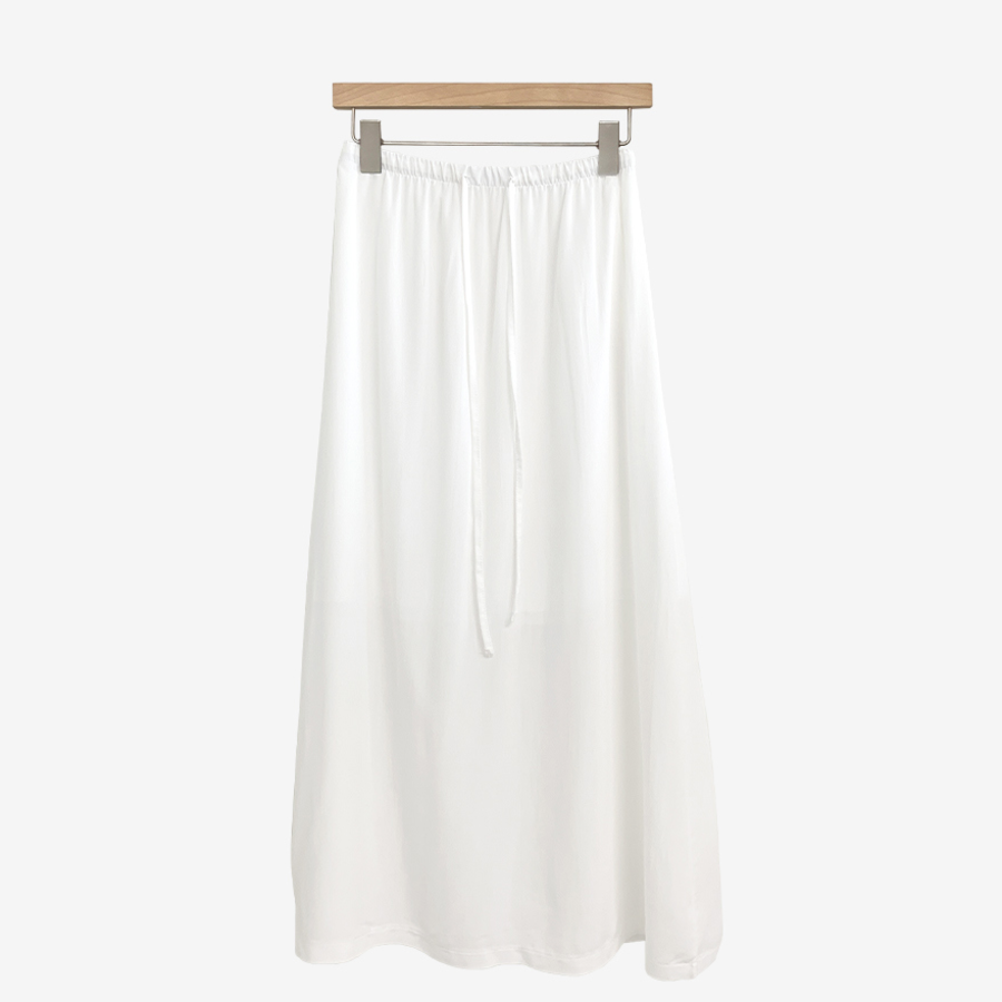 Базовая повседневная длинная юбка