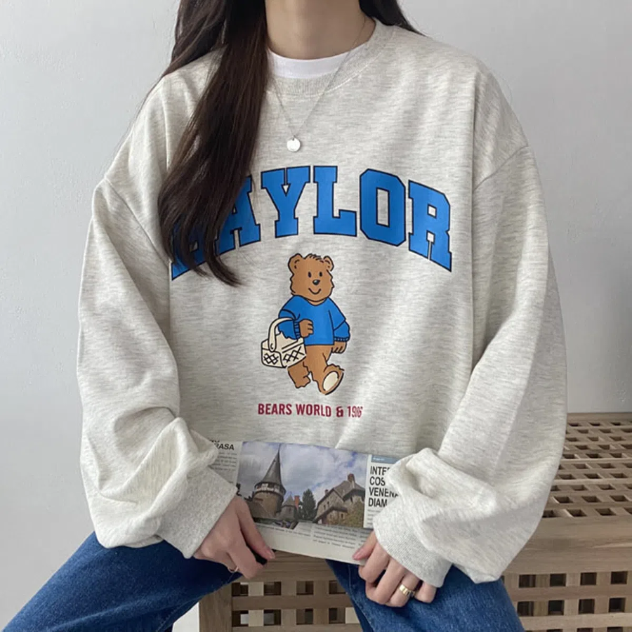 Baylor Bear Oversized Sweatshirt