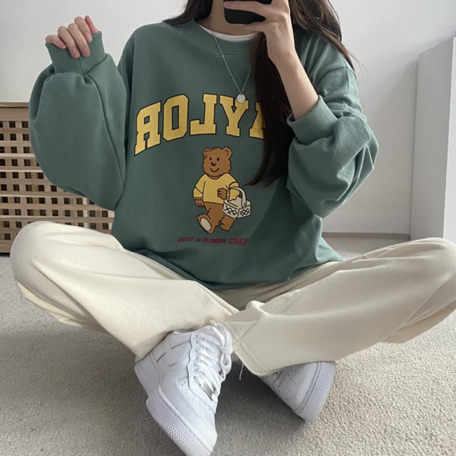 Baylor Bear Oversized Sweatshirt