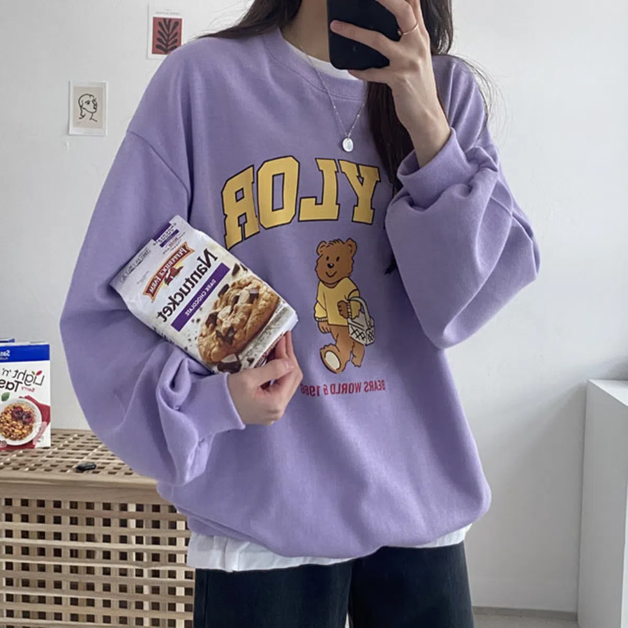 Baylor Bear Oversized Sweatshirt