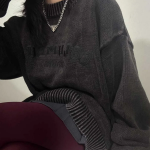 Свободный размер-Угольный-Свитшоты