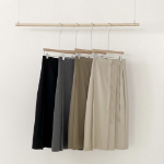 S-Коричневый-Макси юбки