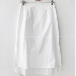 S-Белый-Макси юбки