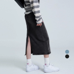 S-BLACK BLUE-Макси юбки