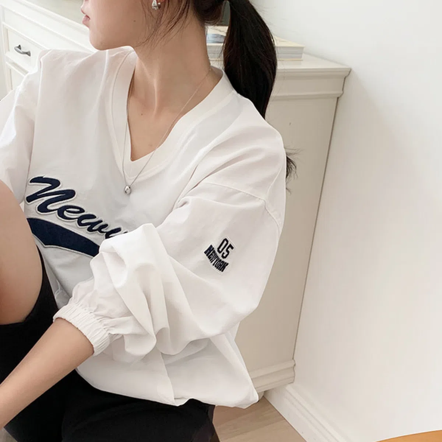 String Anorak Sweatshirt