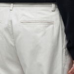Two Tuck Wide Chino Pants [Cream]