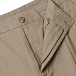 Two Tuck Wide Chino Pants [Beige]