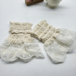 Женские Полурукавники с Цветочным Кружевом и Имитированным Воротничком — утончённый акцент и защита от солнца