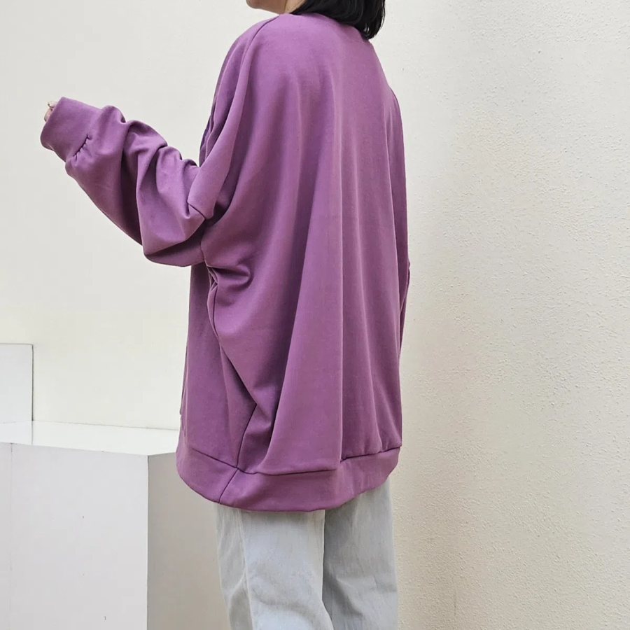 Loose Fit Daisy Oversized Sweatshirt