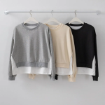 Loose Fit Layered Sweatshirt T-shirt