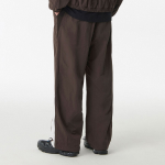 Wide Retro Track Pants [Brown]