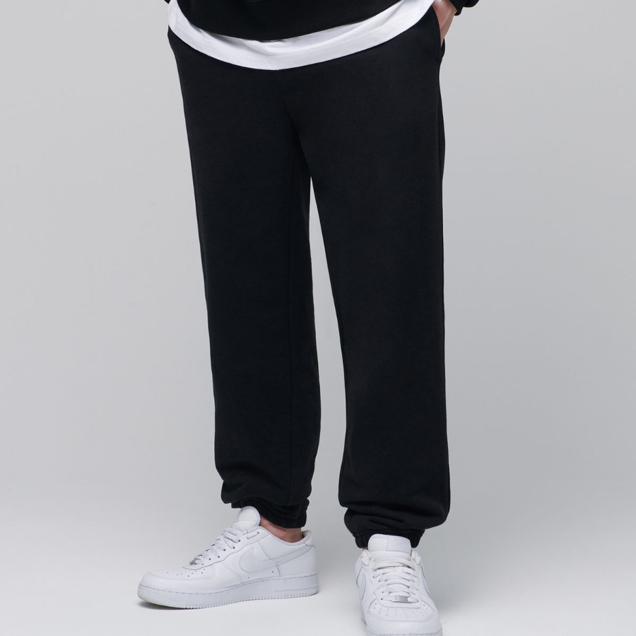 [Green] Recycle Sweat Pants [Black]