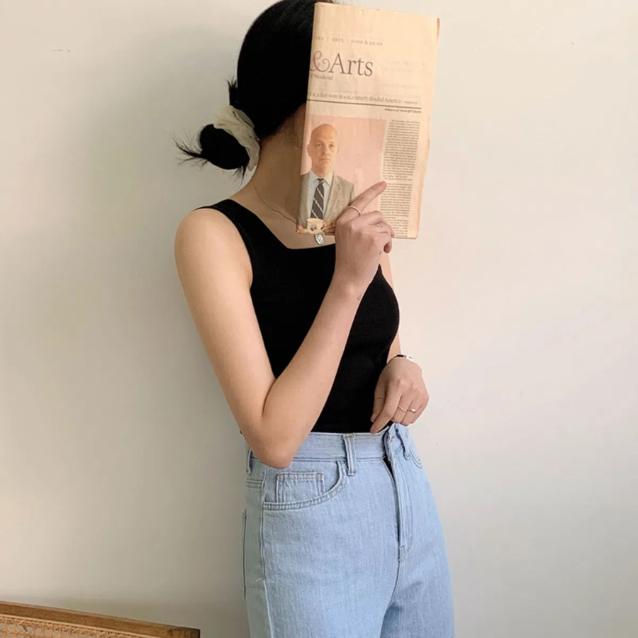 Benny P000BII Square Neck Inner Tank Top