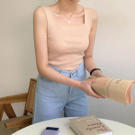 Свободный размер-Розовый-Топы