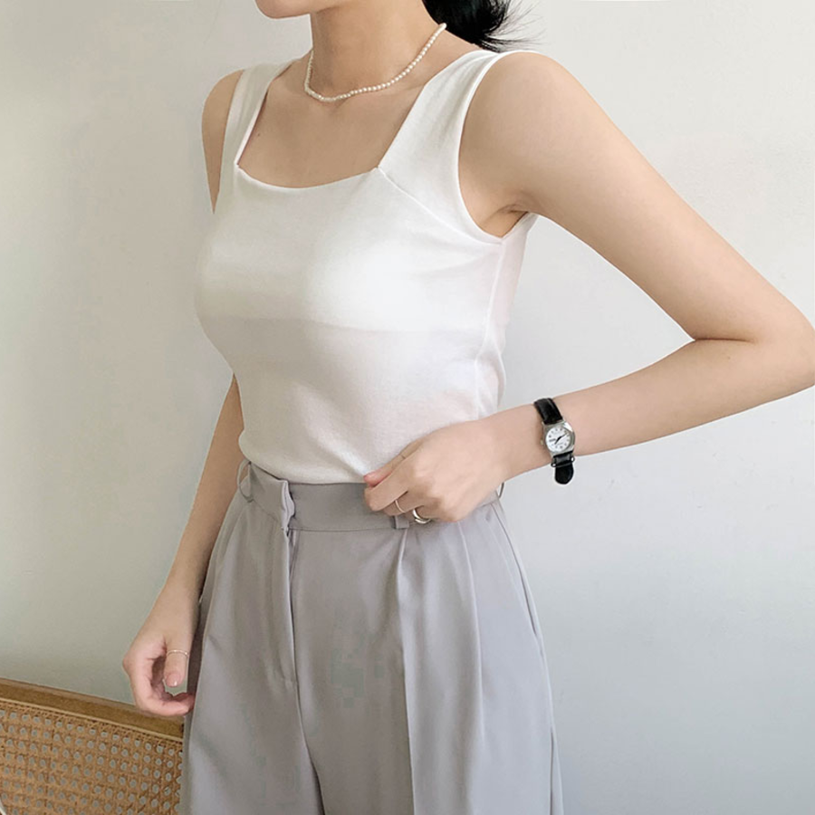 Benny P000BII Square Neck Inner Tank Top