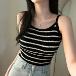 Most Stripe Summer Knit Tank Top
