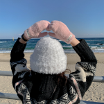 Женские Варежки Candy Handmade из Мягкого Флиса — уют и пастельный шарм для зимы