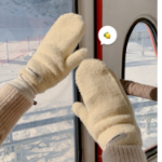 Женские Варежки Candy Handmade из Мягкого Флиса — уют и пастельный шарм для зимы