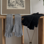 Женские Удлинённые Вязаные Хендвармеры с Отдельными Пальцами — тепло и свобода движения