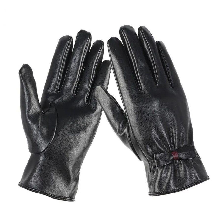 HEYMI — стильные кожаные перчатки с утеплением и сенсорной поддержкой