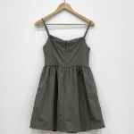 Мини-платье-бюстье с драпировкой и эффектом приталивания