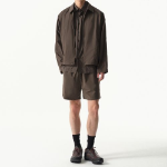 City Leisure Airweight Short Sleeve Shirt (Brown)