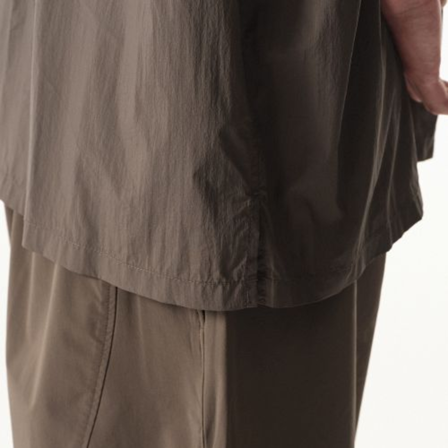 City Leisure Airweight Short Sleeve Shirt (Brown)