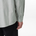 Relaxed Fit Oxford Shirt (Mint Gray)