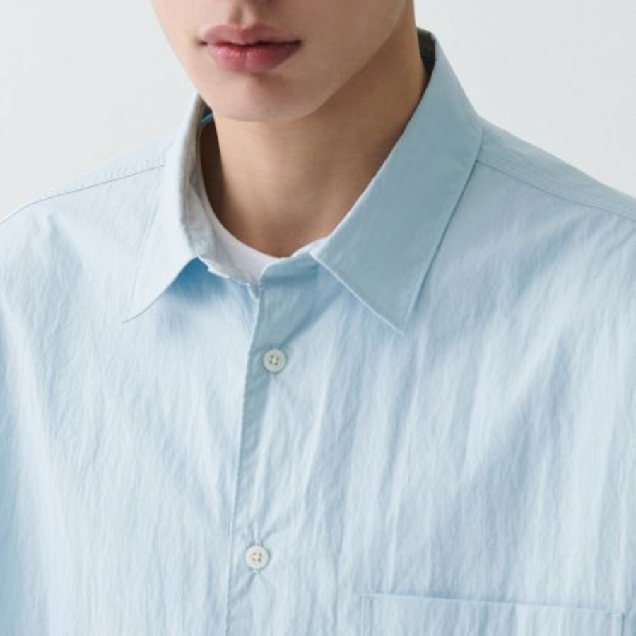City Leisure CN Oversized Shirt (Cloudy Blue)