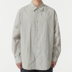 Relaxed Nylon Crease Shirt (Cream)