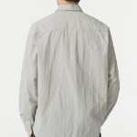 Relaxed Nylon Crease Shirt (Cream)