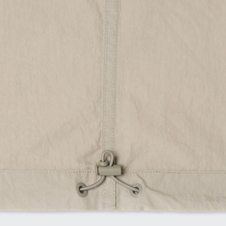 City Leisure CN Oversized Multi-Pocket Short Sleeve Shirt (Beige)