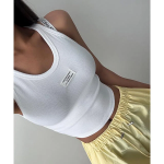 Свободный размер-Белый-Топы