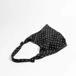 Эко-сумка с принтом в горошек и застёжкой на кнопку — повседневная лёгкость с винтажным акцентом