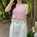 Knit Layered Bustier